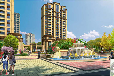 弘盛华庭3室2厅1卫76.5万106m2毛坯房，可分期